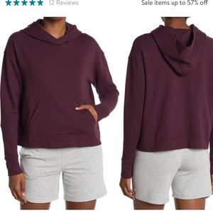 James Perse hoody with long sleeves , size 0 ( good for S), 100% cotton